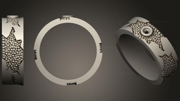Ювелирные перстни и кольца (Обручальное Кольцо6, JVLRP_0908) 3D модель для ЧПУ станка